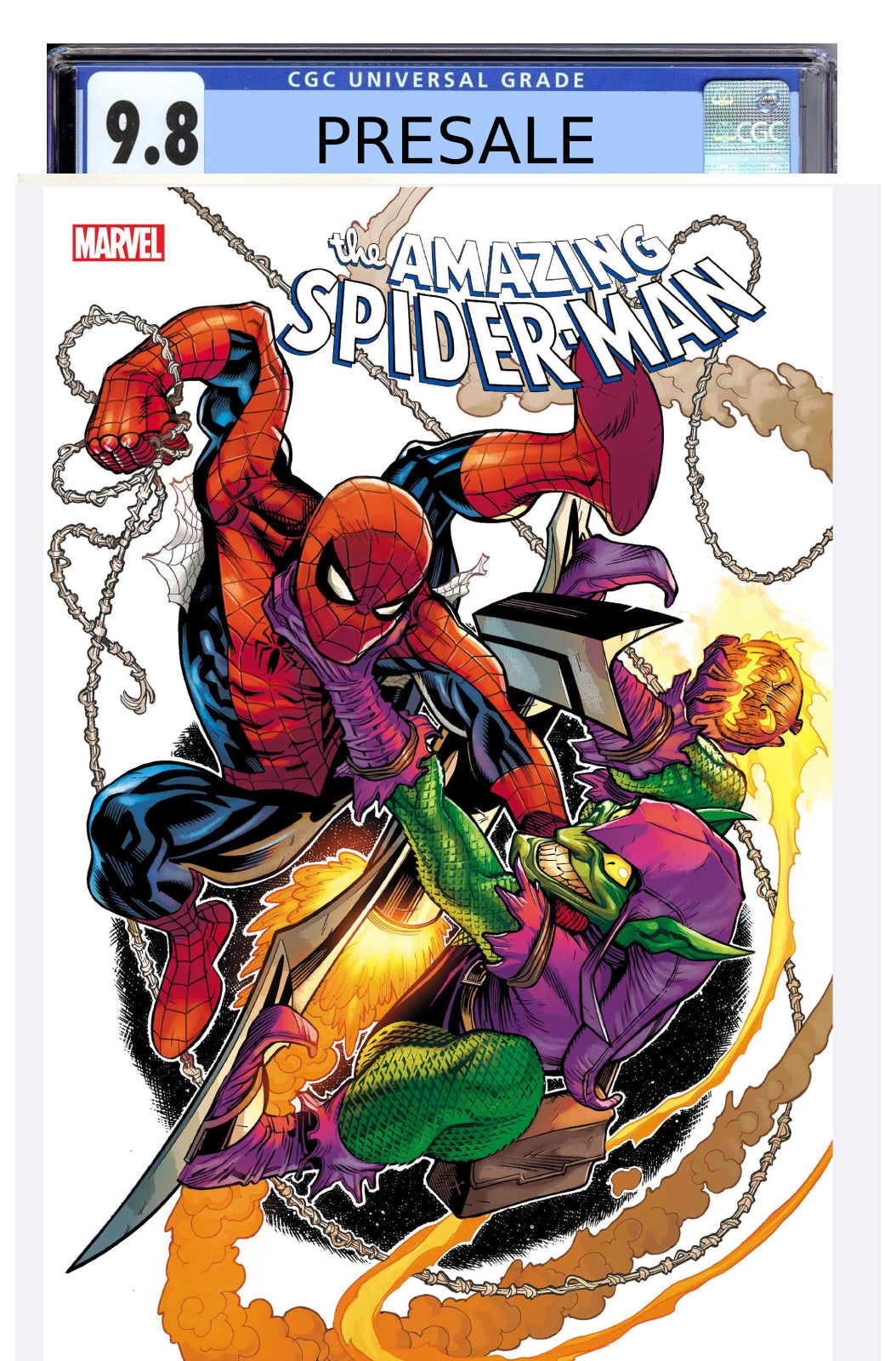 AMAZING SPIDER-MAN #50 MAIN COVER CGC 9.8 PRESALE MAY 22 2024