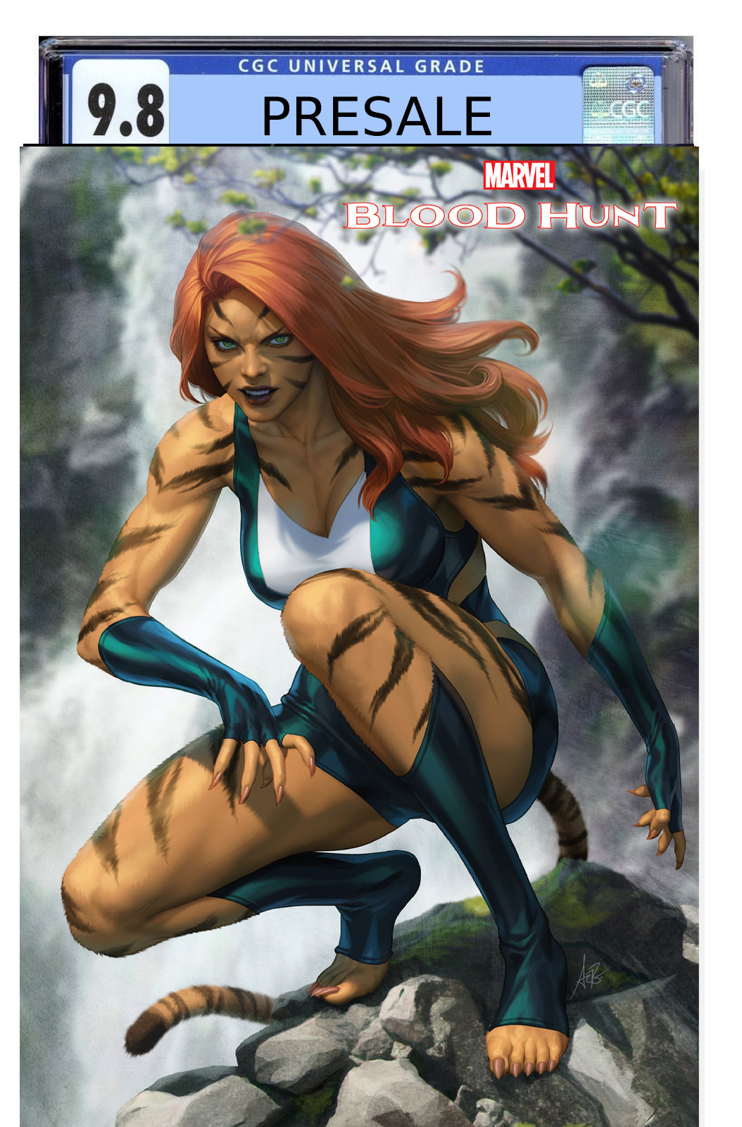 BLOOD HUNT #1 ARTGERM VARIANT COVER GUARANTEED CGC 9.8 PRESALE MAY 1 2024