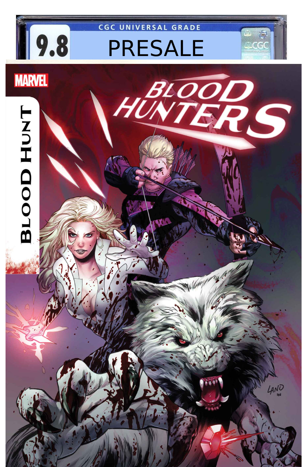 BLOOD HUNTERS #1 1st TEAM APP OF BLOOD HUNTERS GUARANTEED CGC 9.8 PRESALE MAY 8 2024