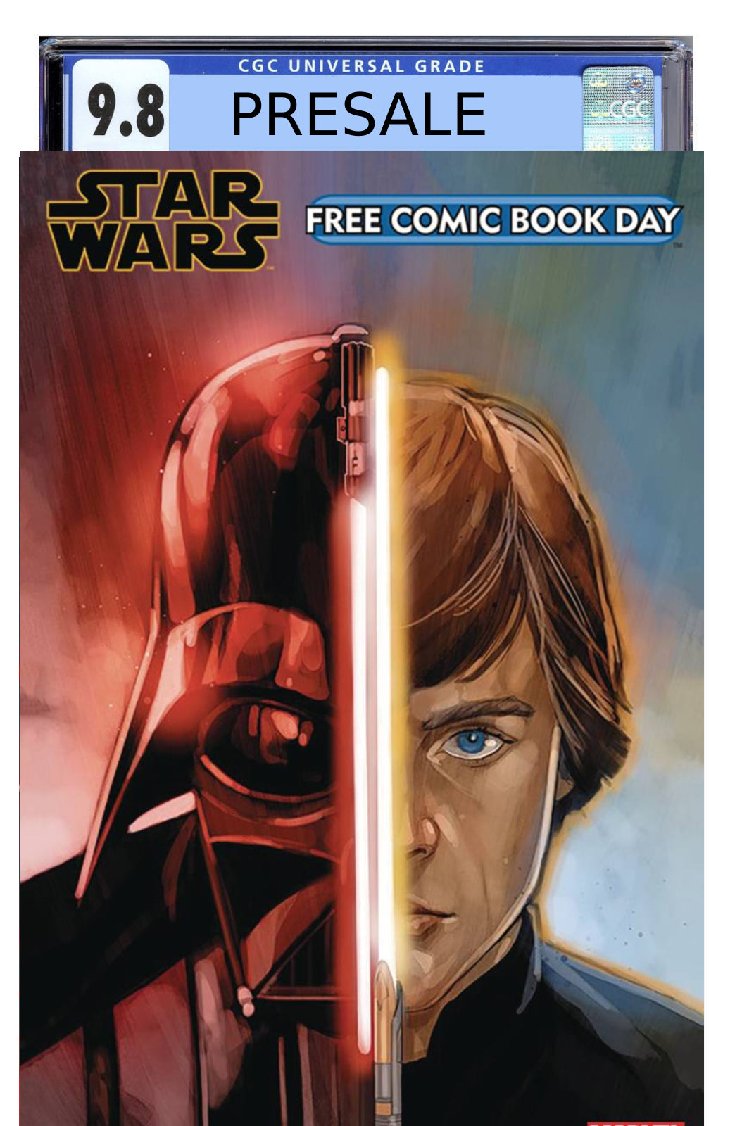 FCBD 2024 STAR WARS #1 MARVEL GUARANTEED CGC 9.8 PRESALE APRIL 17 2024