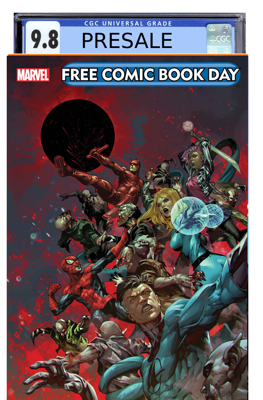 BLOOD HUNT/X-MEN #1 FCBD 2024GUARANTEED CGC 9.8 PRESALE APRIL 17 2024