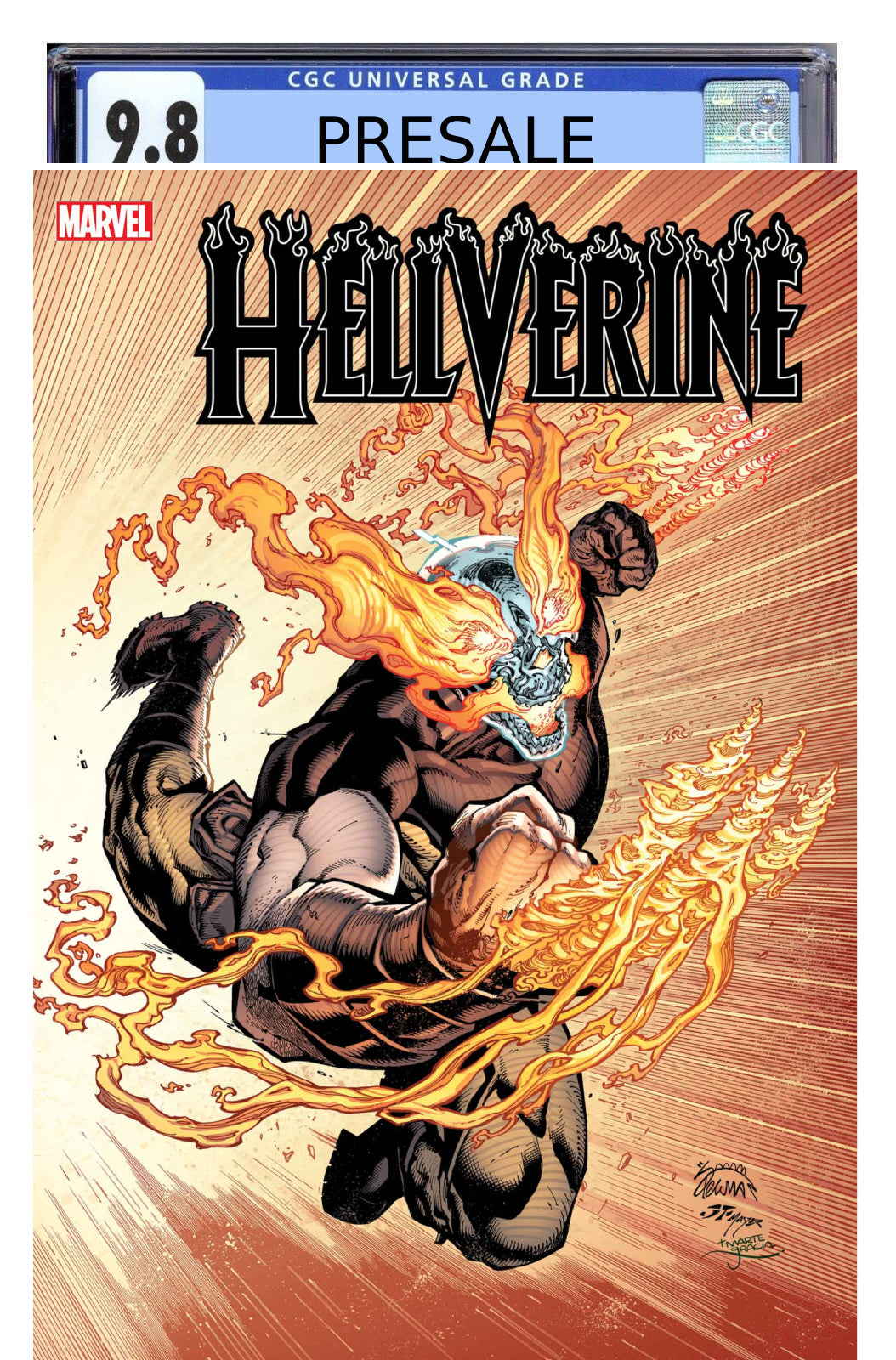 HELLVERINE #1 MAIN COVER CGC 9.8 PRESALE MAY 29 2024