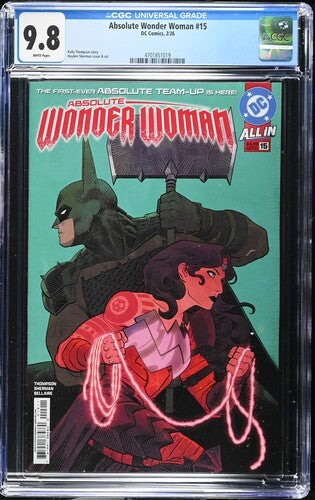 ABSOLUTE WONDER WOMAN #15 1ST PRINT CGC 9.8
