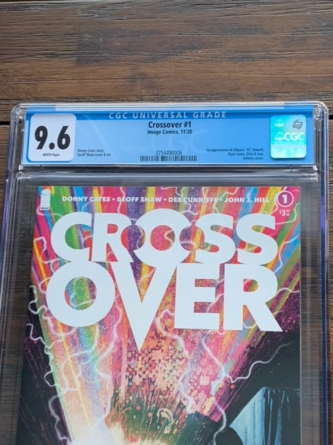 CROSSOVER #1 DONNY CATES CGC 9.6