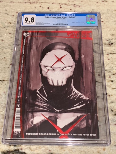 FUTURE STATE: TEEN TITANS RUINS #1 CGC 9.8 DC COMICS 2021