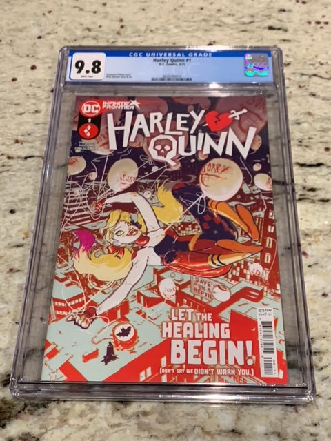 HARLEY QUINN #1 MAIN COVER CGC 9.8 DC COMICS 2021