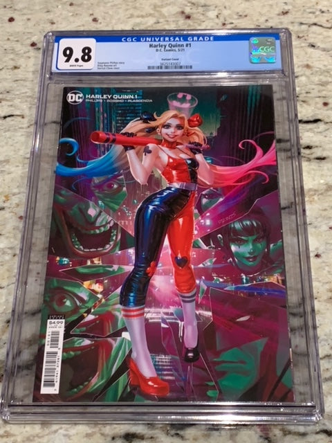 HARLEY QUINN #1 DERRICK CHEW VARIANT CGC 9.8 DC COMICS 2021