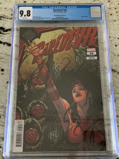 Daredevil #26 Checchetto Cover CGC 9.8 Marvel Comics 2021