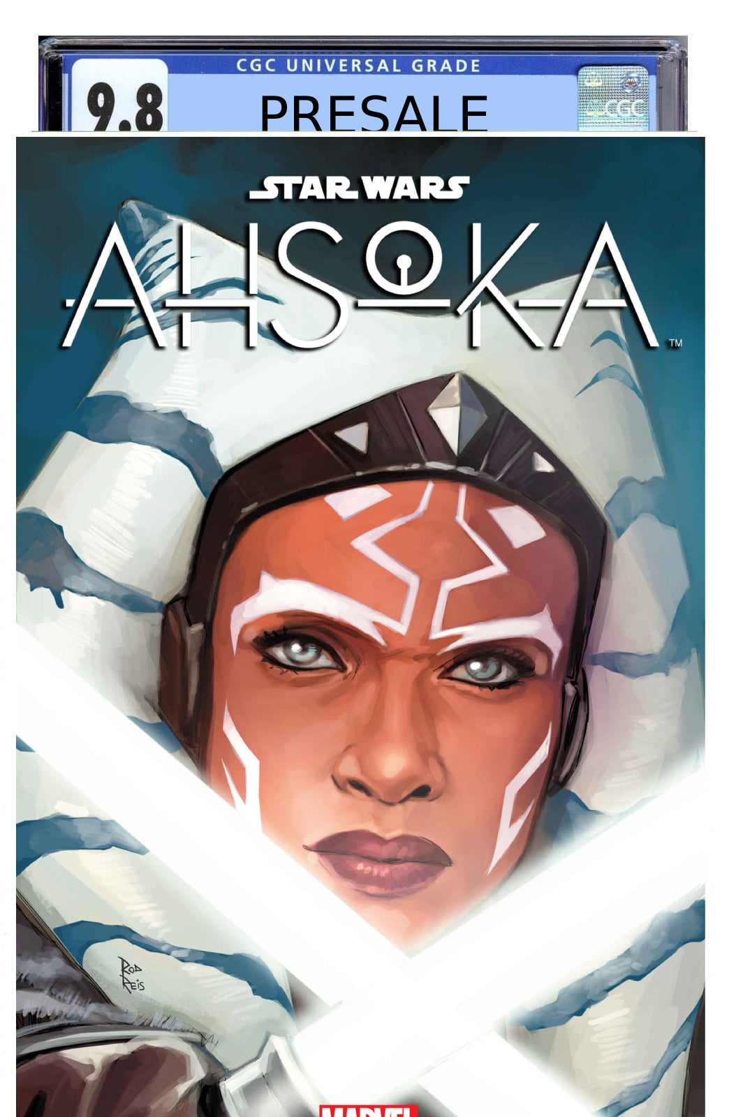 ASHOKA #3 REIS VARIANT GUARANTEED CGC 9.8 PRESALE SEPTEMBER 25 2024