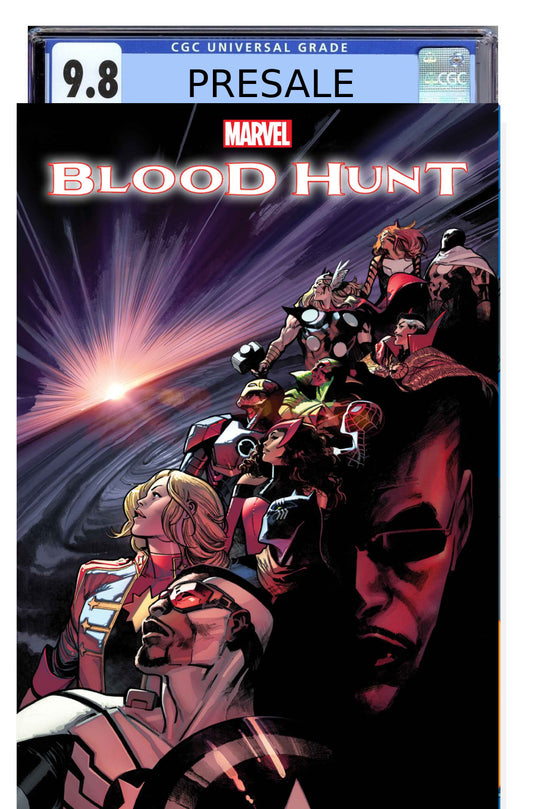 BLOOD HUNT #1 MAIN COVER GUARANTEED CGC 9.8 PRESALE MAY 1 2024