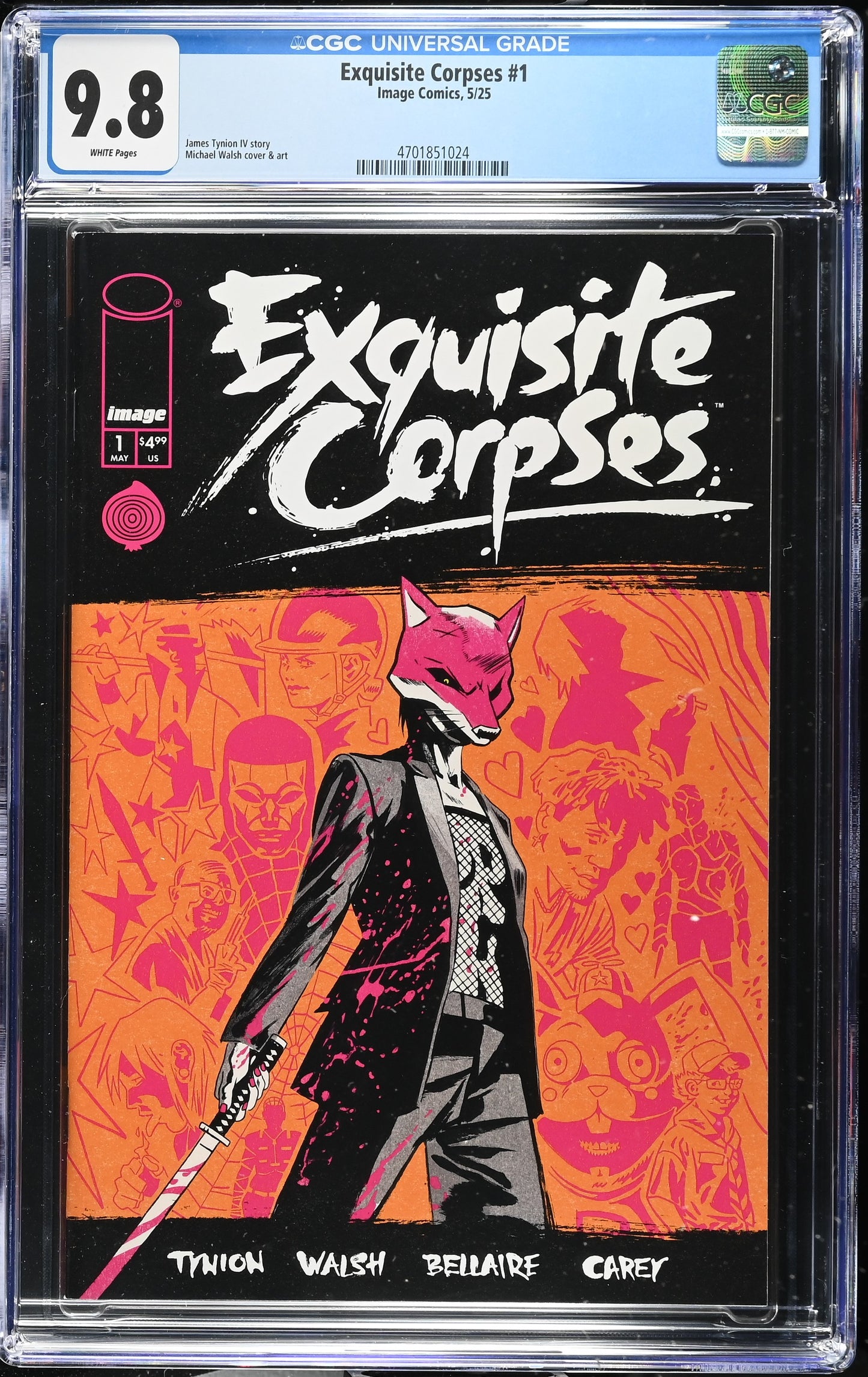 EXQUISITE CORPSES #1 1ST PRINT COVER A CGC 9.8