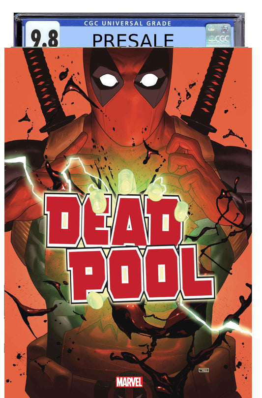 DEADPOOL #6 DEATH OF DEADPOOL! MAIN COVER GUARANTEED CGC 9.8 PRESALE SEPTEMBER 18 2024