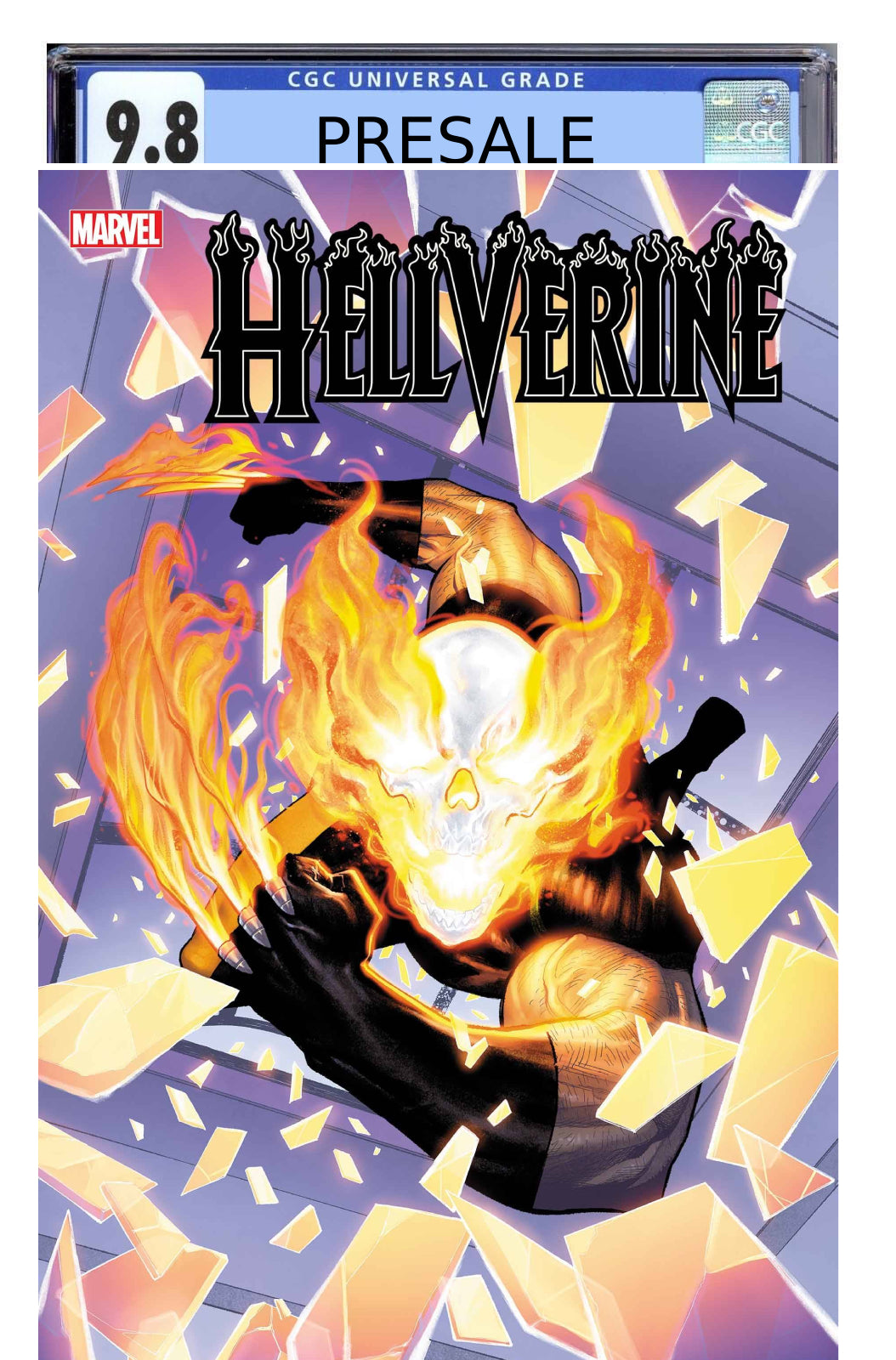 HELLVERINE #1 FOIL VARIANT CGC 9.8 PRESALE MAY 29 2024