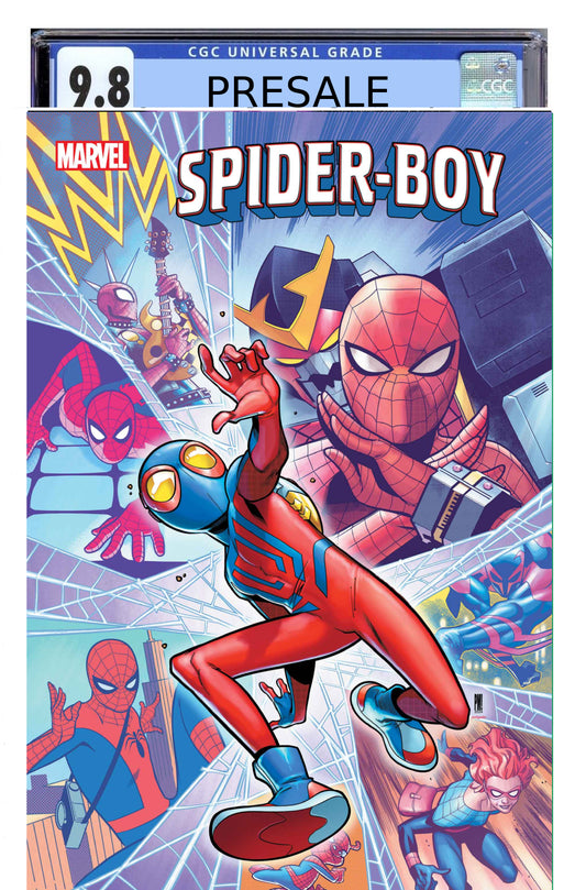 SPIDER-BOY 9 MAIN COVER 1ST APPEARANCE OF A NEW SPIDER-MAN CGC 9.8 PRESALE JULY 10 2024 (Copy)