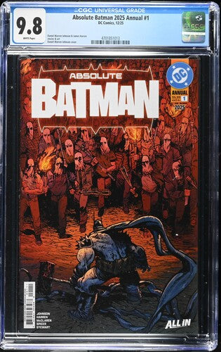 ABSOLUTE BATMAN #1 ANNUAL 1ST PRINTING CGC 9.8
