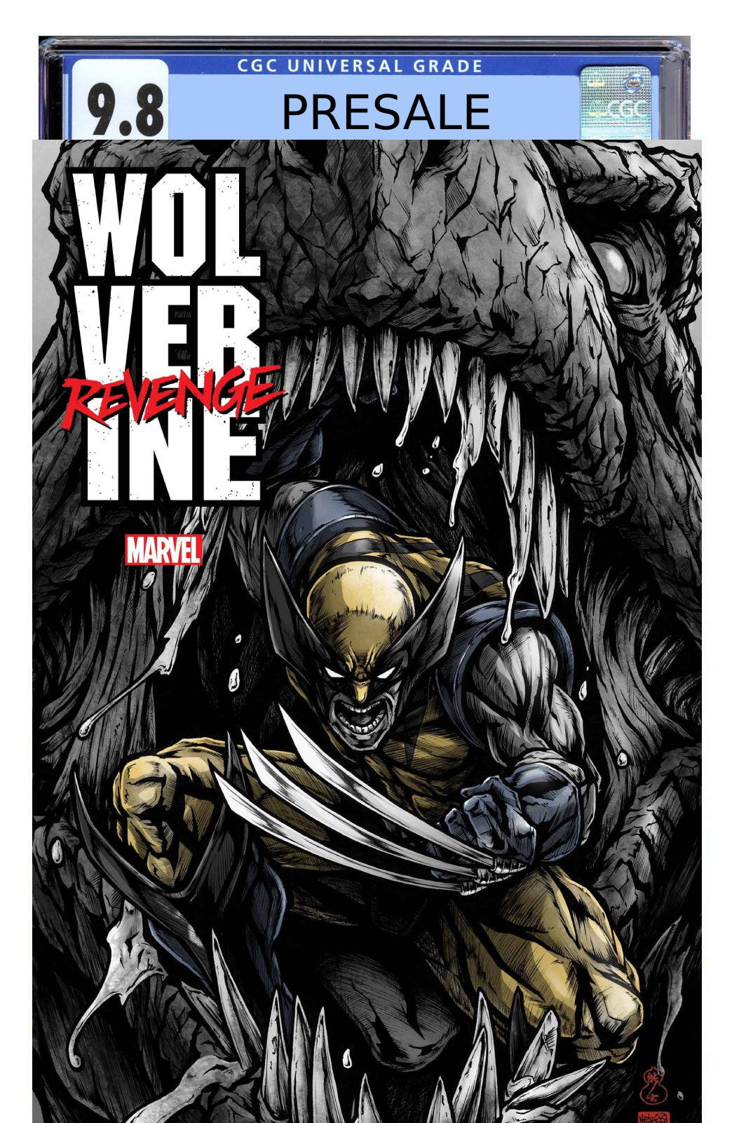 WOLVERINE REVENGE #1  OKAZAKI VARIANT GUARANTEED CGC 9.8 PRESALE AUGUST 21 2024