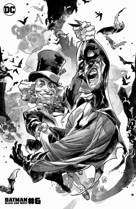 BATMAN BLACK AND WHITE #6 (of 6) COVER C YASMINE PUTRI MAD HATTER