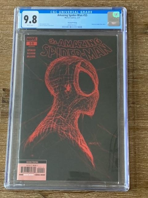 Amazing Spider-Man #55 (2021) CGC 9.8 Patrick GLEASON 2nd printing