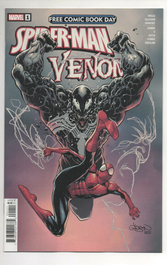 FCBD SPIDER-MAN / VENOM (2021) Free Comic Book Day NO STAMP Marvel NM