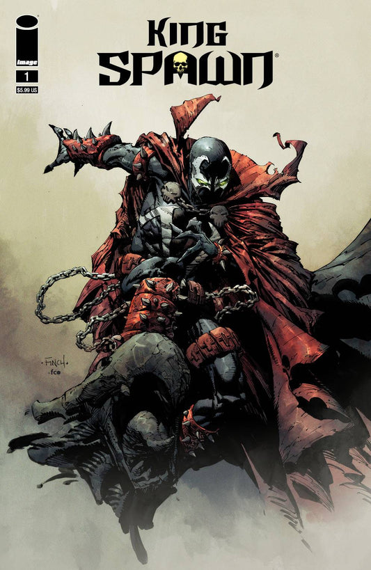 KING SPAWN #1 FINCH COVER