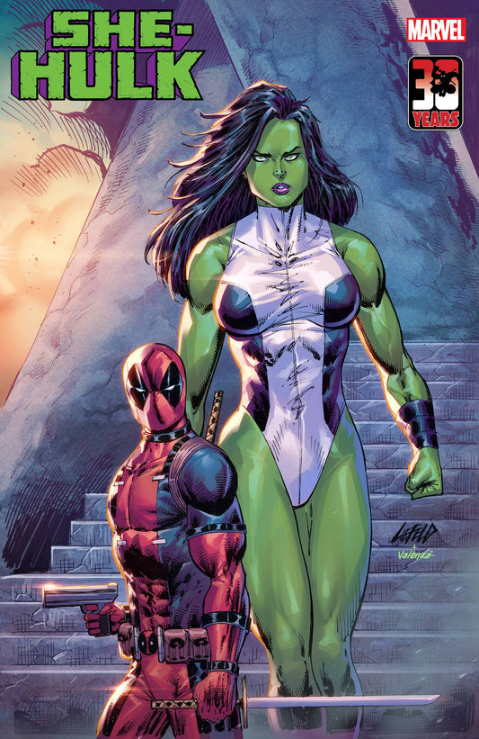 SHE-HULK #1 LIEFELD DEADPOOL 30TH VAR