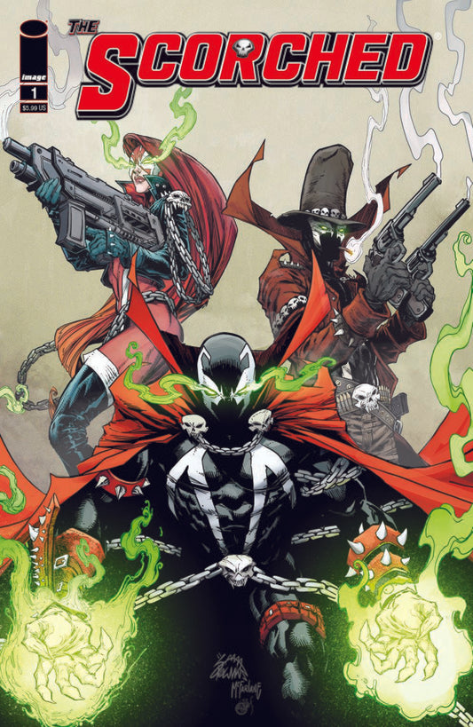 SPAWN SCORCHED #1 CVR G STEGMAN