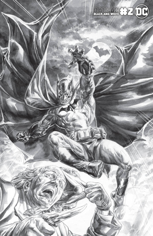 BATMAN BLACK AND WHITE #2 - BRAITHWAITE VARIANT COVER