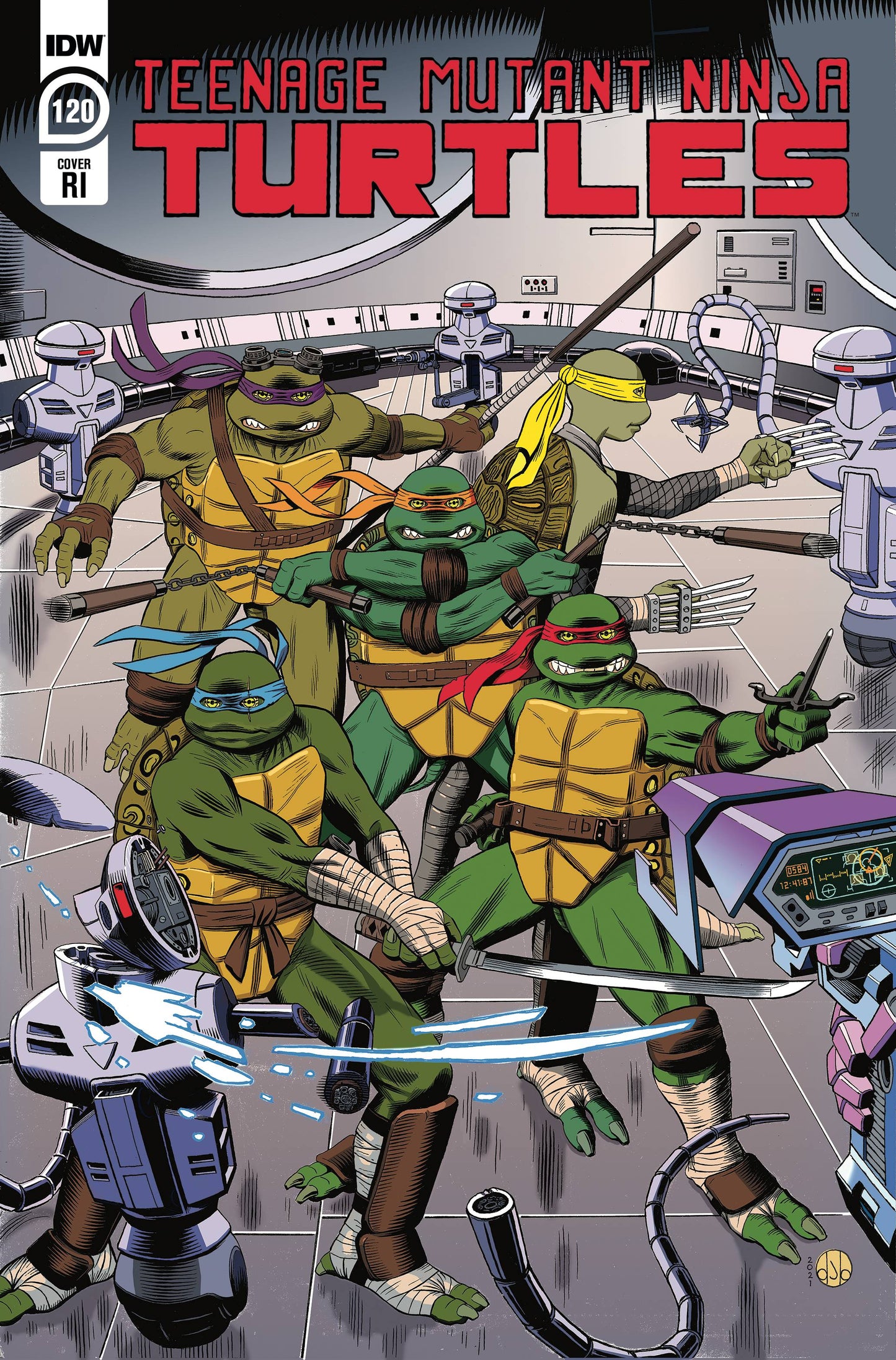 TMNT ONGOING #120 CVR C 10 COPY INCV BRYANT (NET)