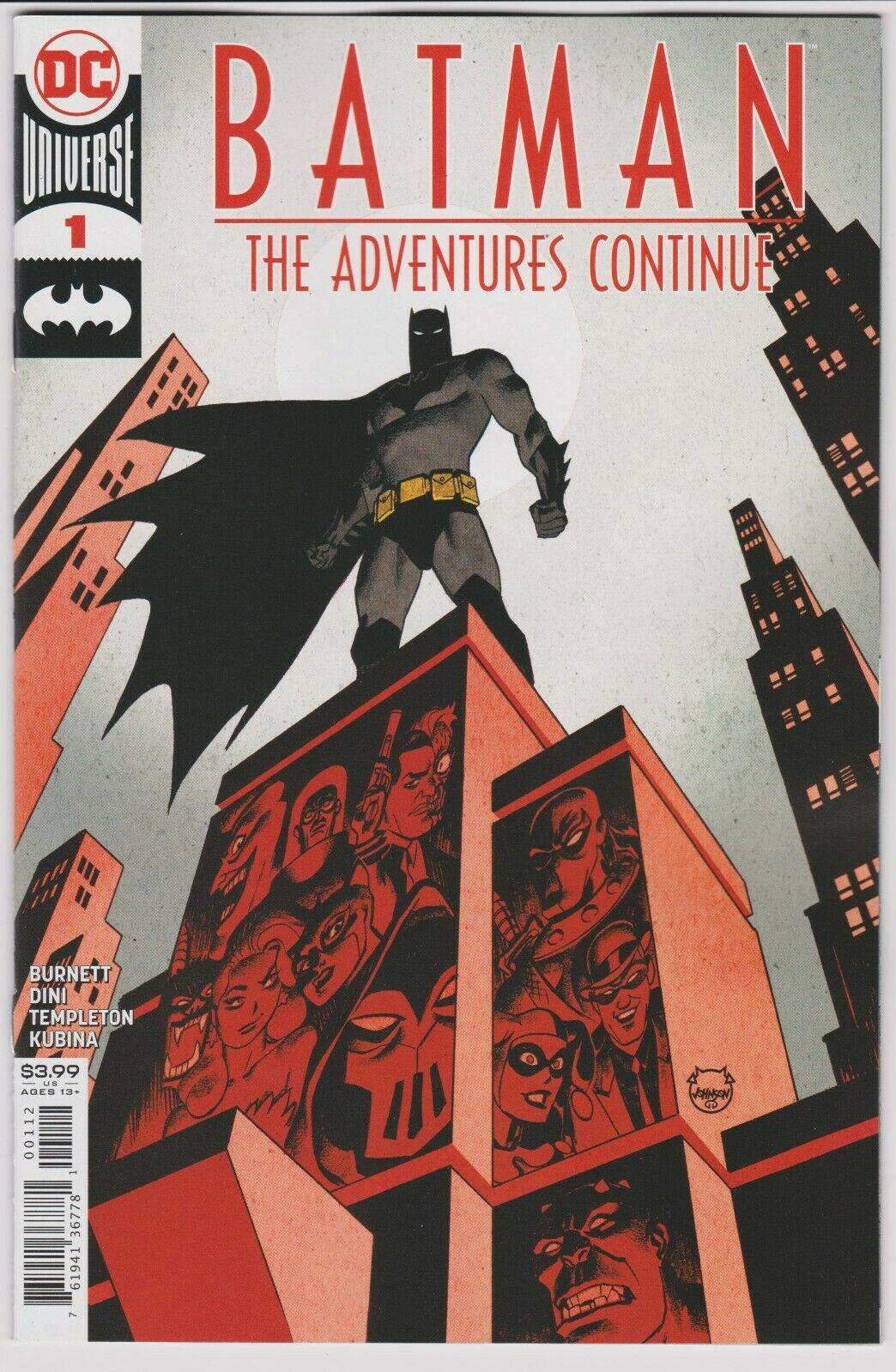 BATMAN THE ADVENTURES CONTINUE #1 - 2ND PRINTING